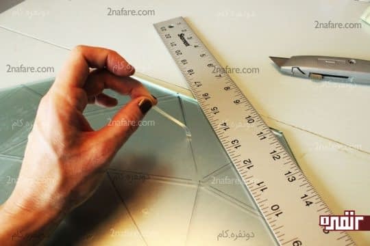بریدن و جدا کردن چسب ها