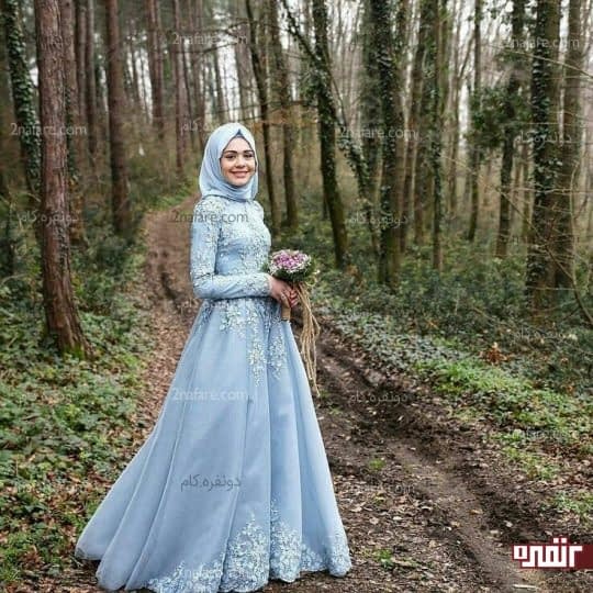 تزیینات هماهنگ بالاتنه و حاشیه دامن