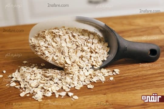 خاصیت جو برای پاشنه های ترک خورده