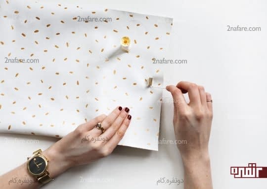 دوختن قزن یا گیره آهن ربایی