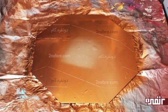رنگ کردن سطح آینه با اسپری