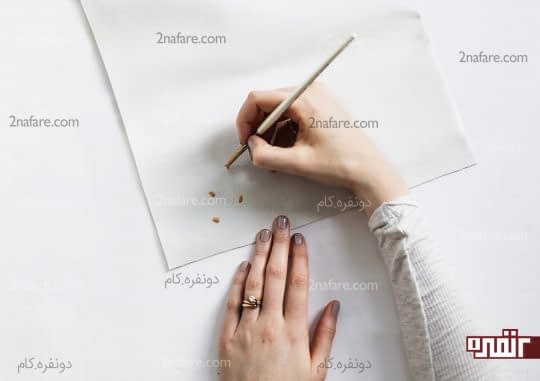 طراحی روی چرم با رنگ