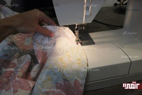 لبه دوزی منحنی ها