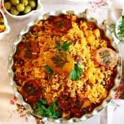 نخود فرنگی پلو 1