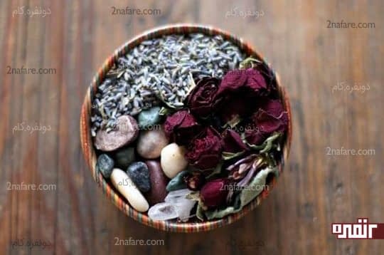 گل های خشک و معطر