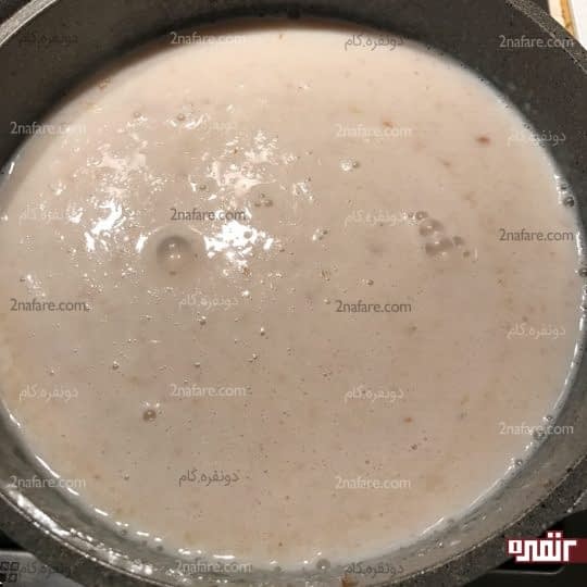 اضافه کردن خامه