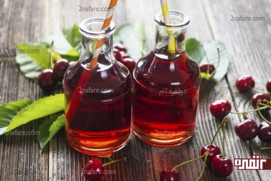 درمان کشیدگی عضله با استفاده از شربت آلبالو