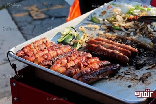 عدم استفاده از غذاهای خیابانی و نامناسب