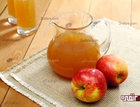 سرکه سیب برای رفع تیرگی زانو و آرنج