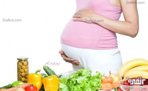 نقش تغذیه مادر در رشد جنین