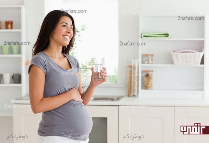 در دوران بارداری زیاد آب بنوشین