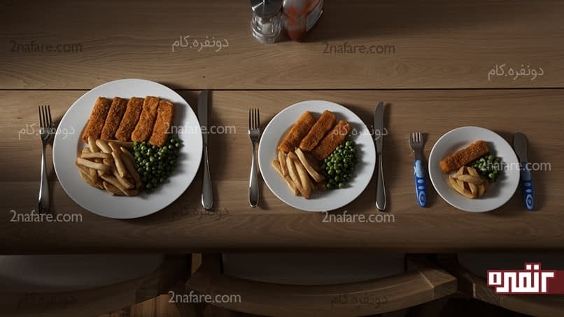 وعده های غذایی کوچک راحت تر هضم میشن