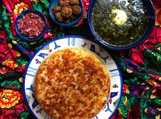 طرز تهیه خورشت ترشه تره مرحله به مرحله خورشت ترشی تره