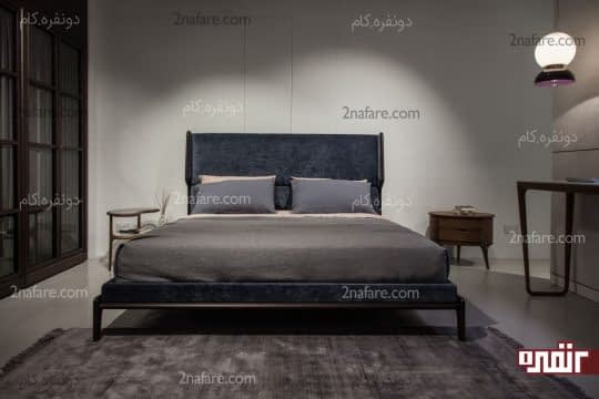اتاق خواب مدرن با دکوراسیون ساده و لوازم کاربردی
