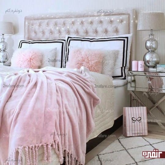 اکسسوری های مخملی و بسیار زیبا برای داشتن اتاق خوابی شیک و جذاب