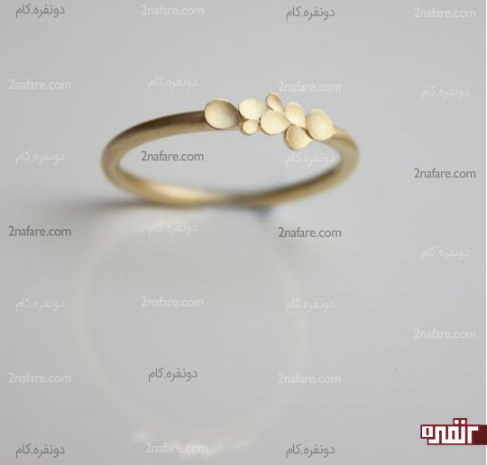 رینگ نامزدی خاص با طراحی کارشده