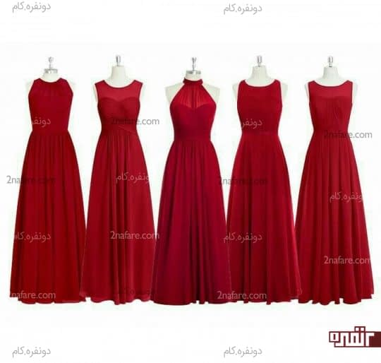 ست رنگی قرمز برای ساقدوش ها
