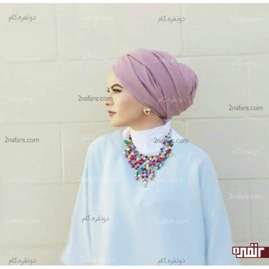 ست گردنبند بزرگ و سربند اسلامی