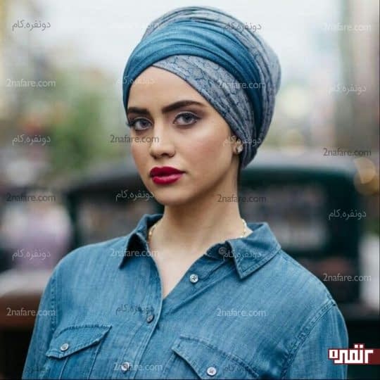 سربند ست با رنگ شومیز