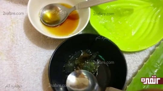 ماسک آلوئه ورا و عسل