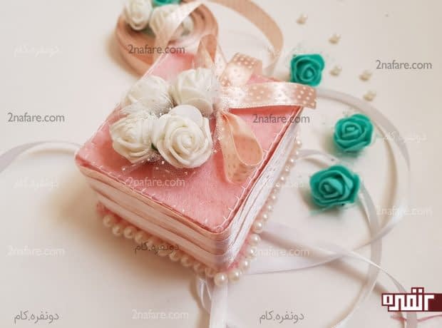 آموزش ساخت گیفت عروسی طرح جعبه گیفت عروسی