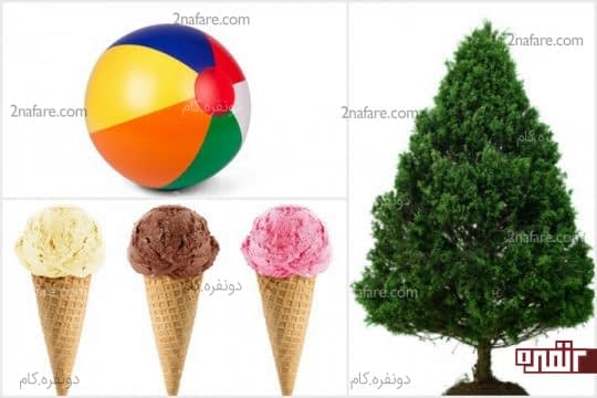 یادگیری اشکال با کمک گرفتن از محیط اطراف