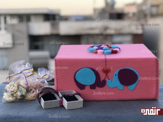 آموزش ساخت جعبه کادو