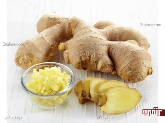 زنجبیل درمان خانگی مسمومیت غذایی