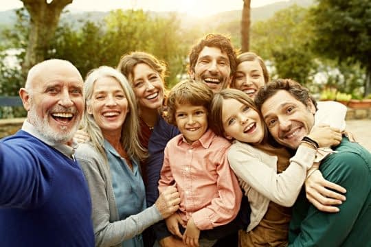 استفاده از افراد زیاد در ژست عکاسی