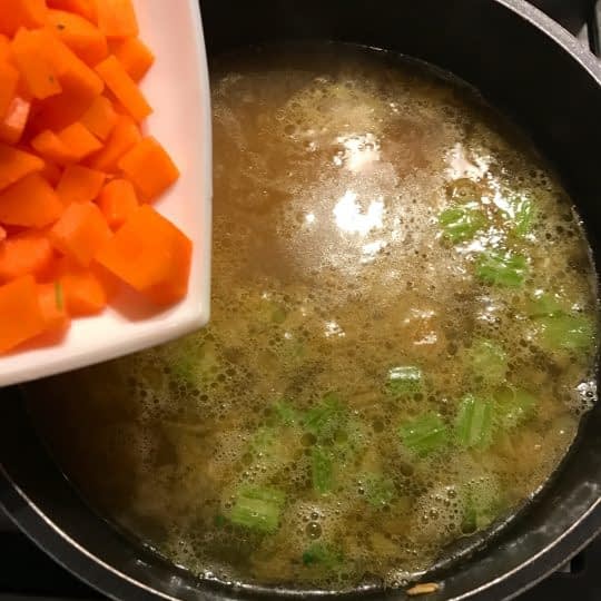 اضافه کردن هویج