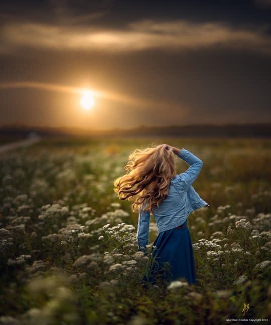 با نور طبیعت ژست بگیرید