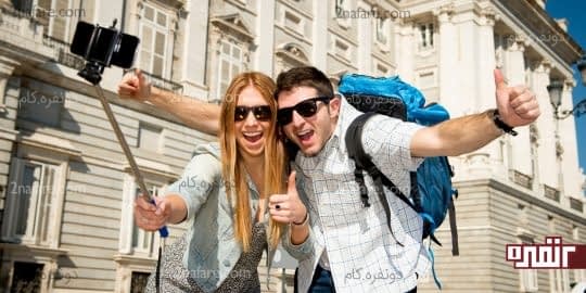 دسته سلفی برای ثبت خاطرات