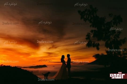 ساعت طلایی عکاسی در غروب آفتاب