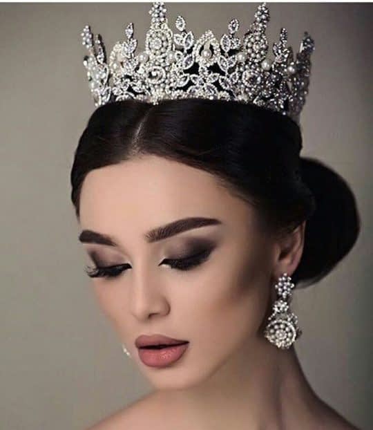 ست تاج و گوشواره عروس