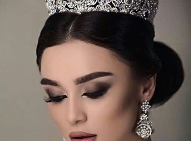 انواع مدلهای شیک تاج عروس ست تاج و گوشواره عروس