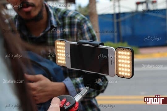 فلاش در عکاسی سلفی