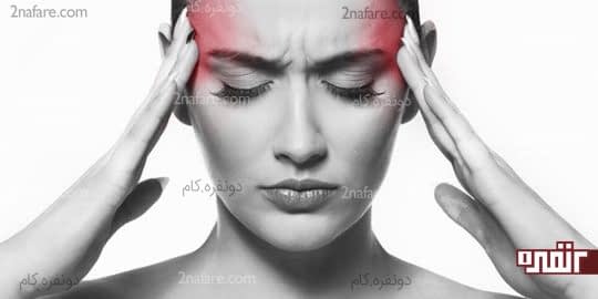 ماساز صورت تسکین سر درد