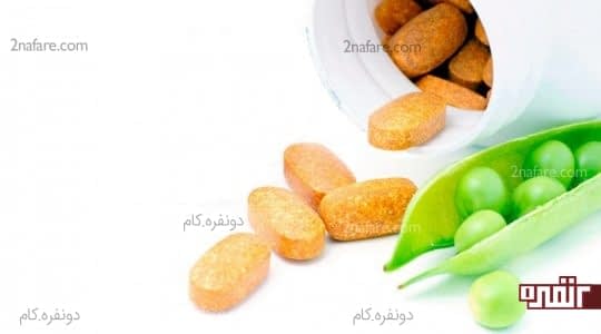 ویتامین ها در نخود سبز
