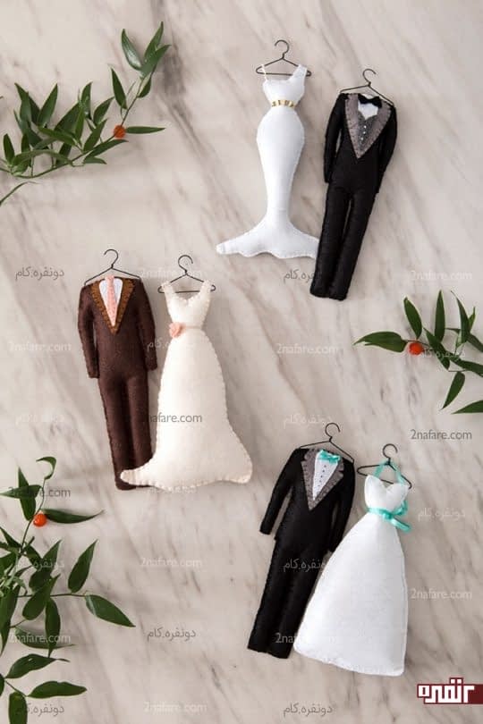 آموزش ساخت آویز تزیینی نمدی