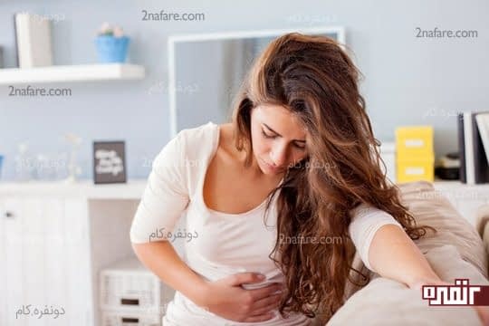 درد خفیف شکم از علائم تخمک گذاری