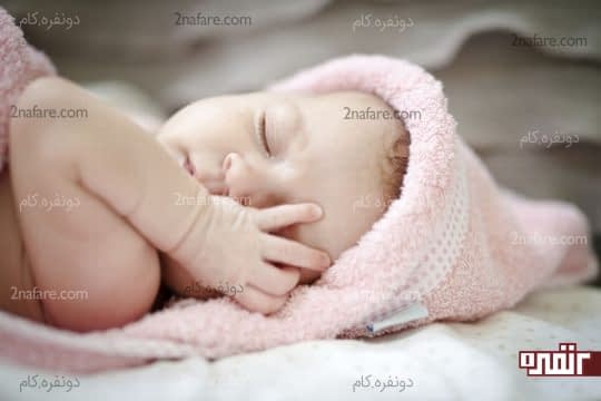 کودک خواب آلود است