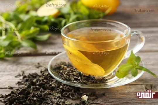 چای سبز و کاهش ورم معده