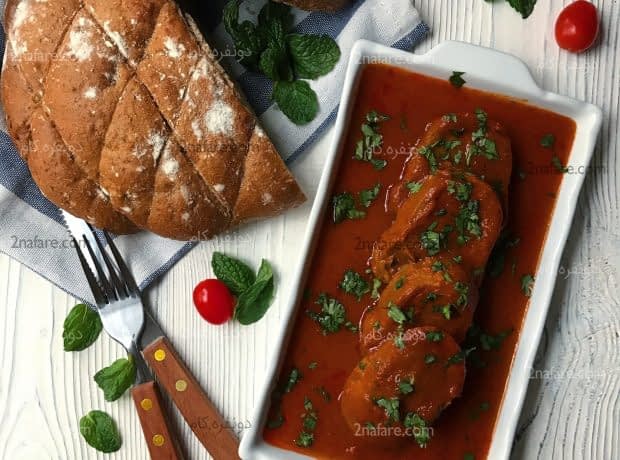 طرز تهیه خوراک زبان مرحله به مرحله خوراک زبان