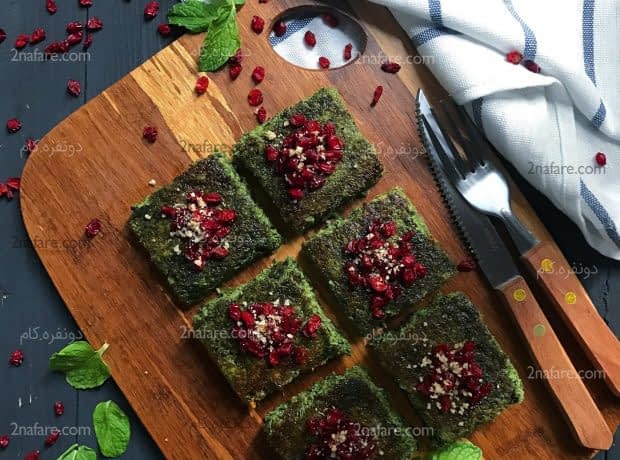 طرز تهیه کوکو سبزی مرحله به مرحله کوکو سبزی