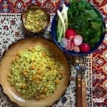 طرز تهیه نخود پلو با گوشت چرخ کرده