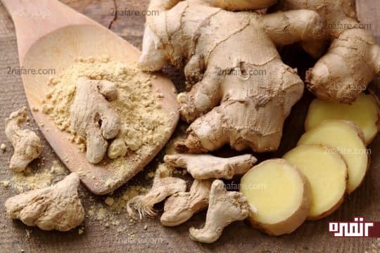 برای کمک به هضم غذا زنجبیل بخورید