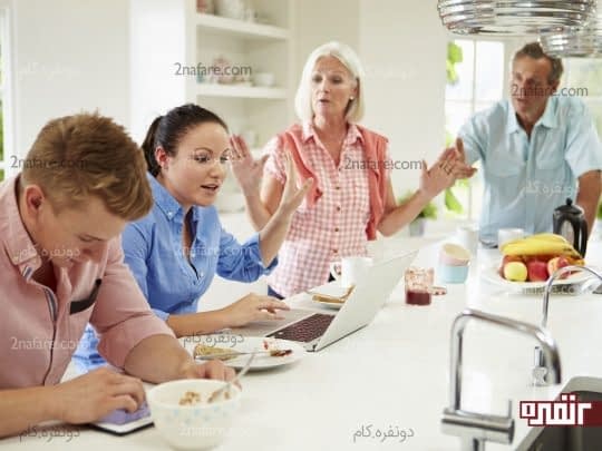 ارتباط دختر و پسر با خانواده ی همسر چطور است؟