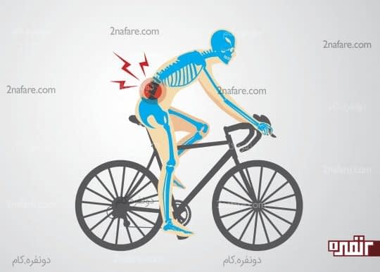 تاثیر دوچرخه سواری بر روی کمر درد
