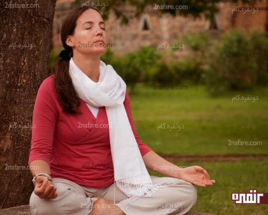 تنفس آرام و عمیق با یوگا