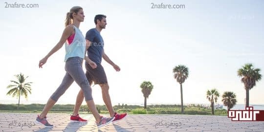 کاهش استرس با پیاده روی